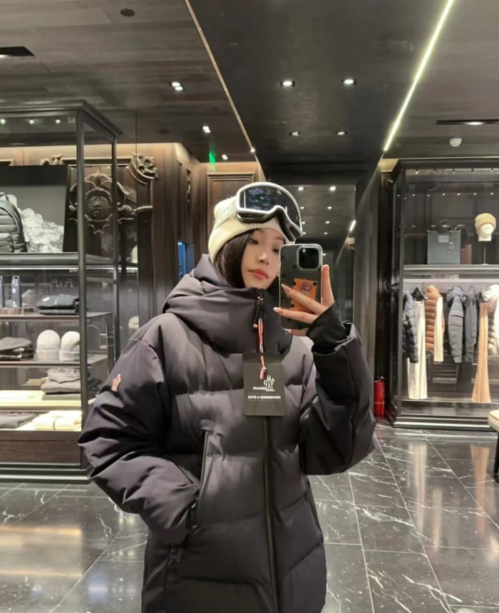 1:1 quality version Grenoble Matte Stand Collar Hooded Technical Outdoor Ski Down Jacket 3 colors 29468530