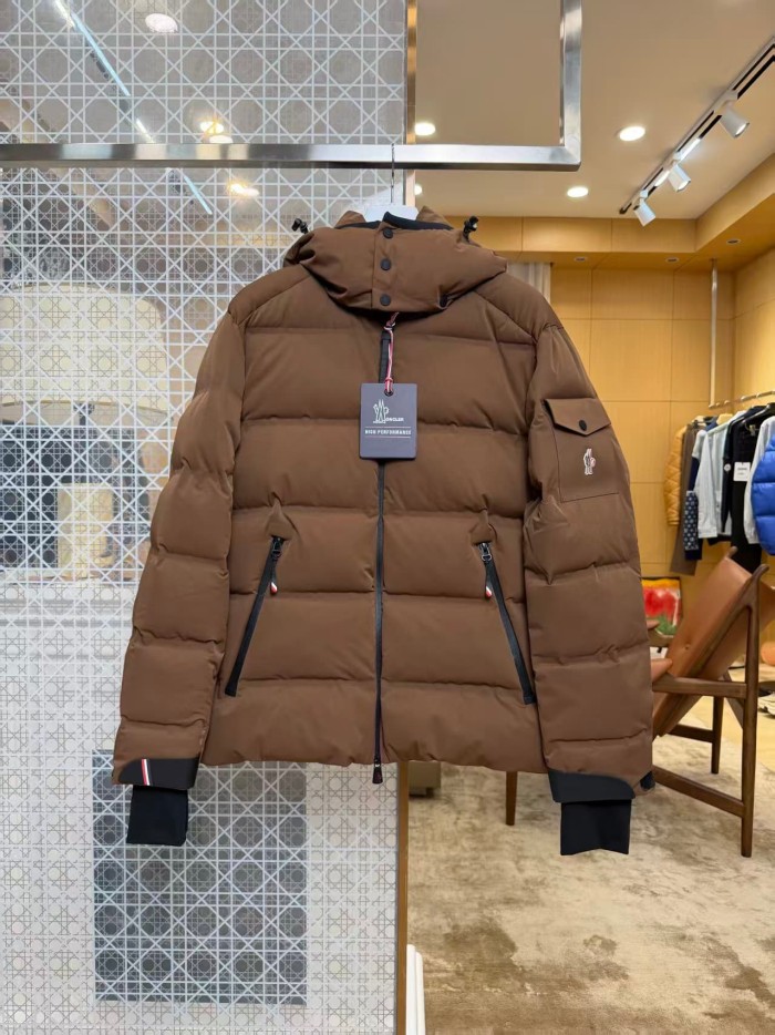 1:1 quality version Grenoble Matte Detachable Hood Badge High Performance Ski Down Jacket 2 colors 29468356