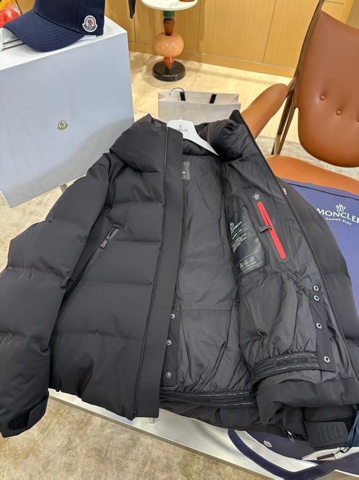 1:1 quality version Grenoble Matte Stand Collar Hooded Technical Outdoor Ski Down Jacket 3 colors 29468530