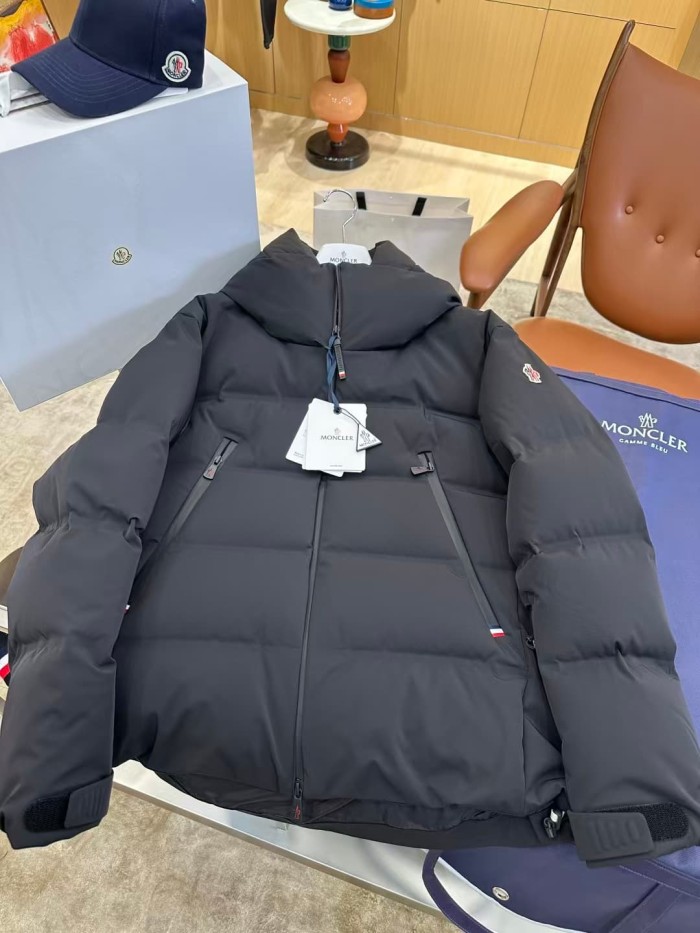 1:1 quality version Grenoble Matte Stand Collar Hooded Technical Outdoor Ski Down Jacket 3 colors 29468530