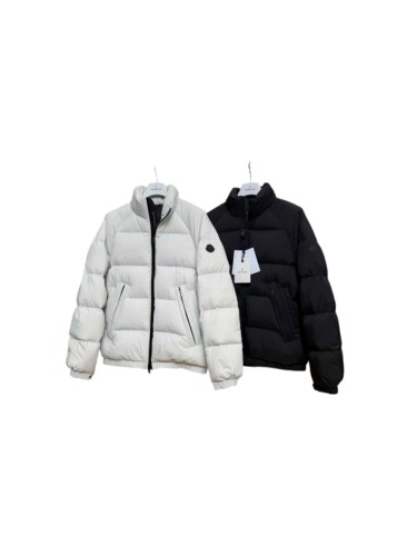 1:1 quality version Outdoor Casual Style Matte Badge Stand Collar Short Down Jacket 2 colors 29468278