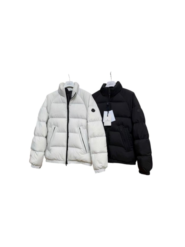 1:1 quality version Outdoor Casual Style Matte Badge Stand Collar Short Down Jacket 2 colors 29468278