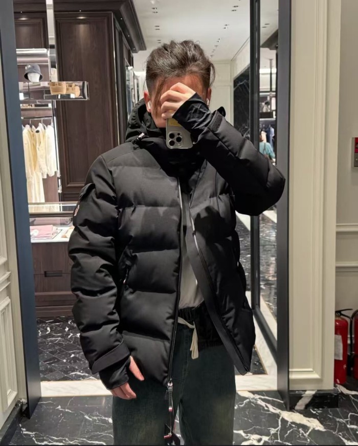1:1 quality version Grenoble Matte Detachable Hood Badge High Performance Ski Down Jacket 2 colors 29468356