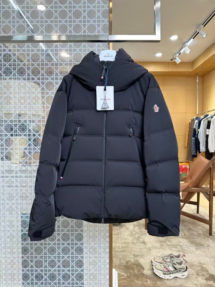 1:1 quality version Grenoble Matte Stand Collar Hooded Technical Outdoor Ski Down Jacket 3 colors 29468530