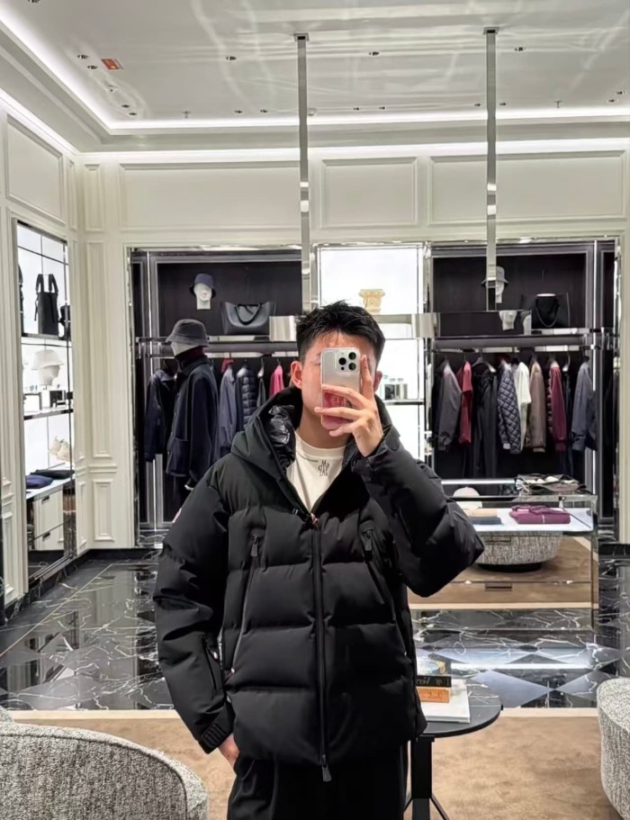 1:1 quality version Grenoble Matte Stand Collar Hooded Technical Outdoor Ski Down Jacket 3 colors 29468530