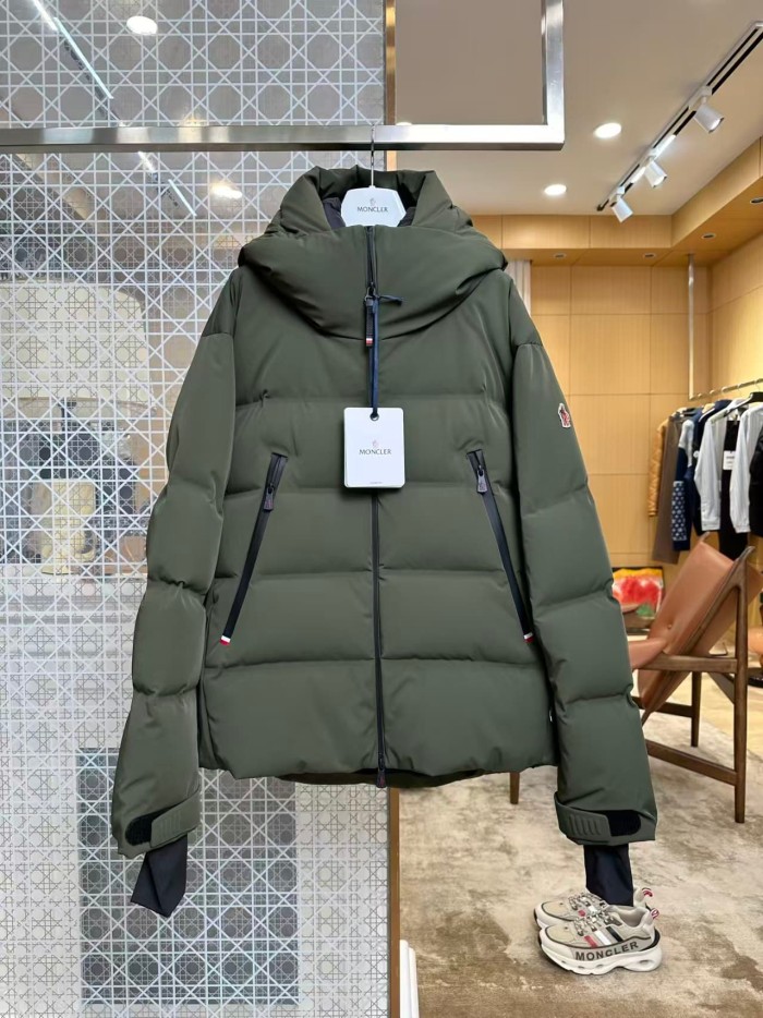 1:1 quality version Grenoble Matte Stand Collar Hooded Technical Outdoor Ski Down Jacket 3 colors 29468530
