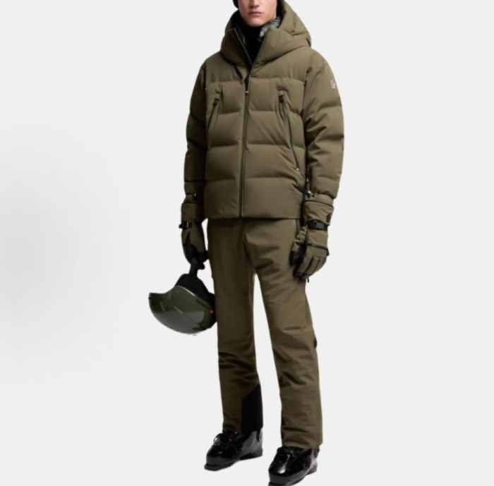 1:1 quality version Grenoble Matte Stand Collar Hooded Technical Outdoor Ski Down Jacket 3 colors 29468530