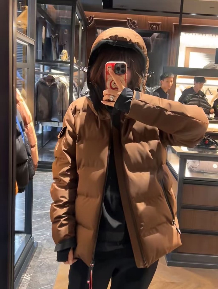 1:1 quality version Grenoble Matte Detachable Hood Badge High Performance Ski Down Jacket 2 colors 29468356