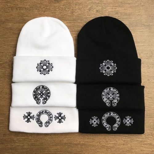 [50% Off]Horseshoe Loop Embroidered Knit beanie 8 colors 27003953