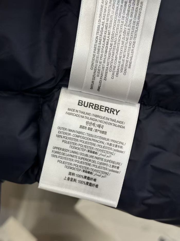 1:1 quality version Classic Plaid-Lined Hooded Quilted Casual Zip-Up Down Jacket 2 colors 29481390