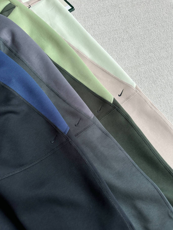 Curved Color Block Half Zip Bonded Pocket Hoodie & Pants Set 4 colors 29482275