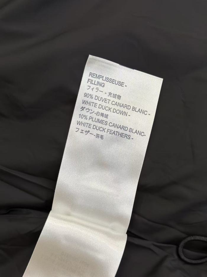 1:1 quality version Embossed Monogram Hooded Stand Collar Zip-Up Down Jacket 2 colors 29481556