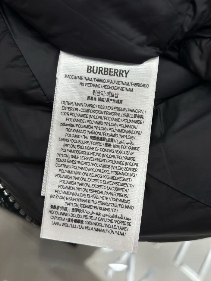 1:1 quality version Rubber Logo Patch Hooded Quilted Casual Zip-Up Down Jacket 3 colors 29481485