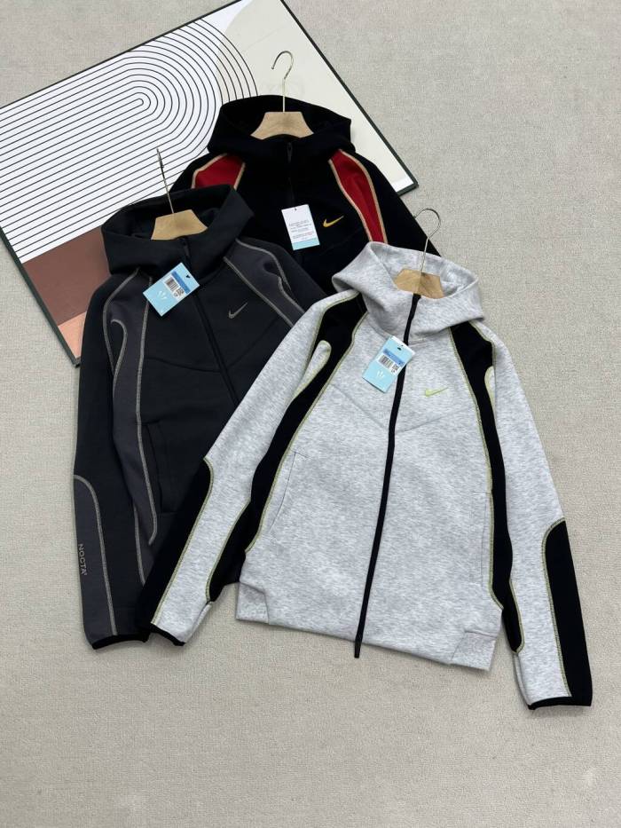 NOCTA Color Block Contrast Stitch Zip Hoodie & Pants Set 3 colors 29482114