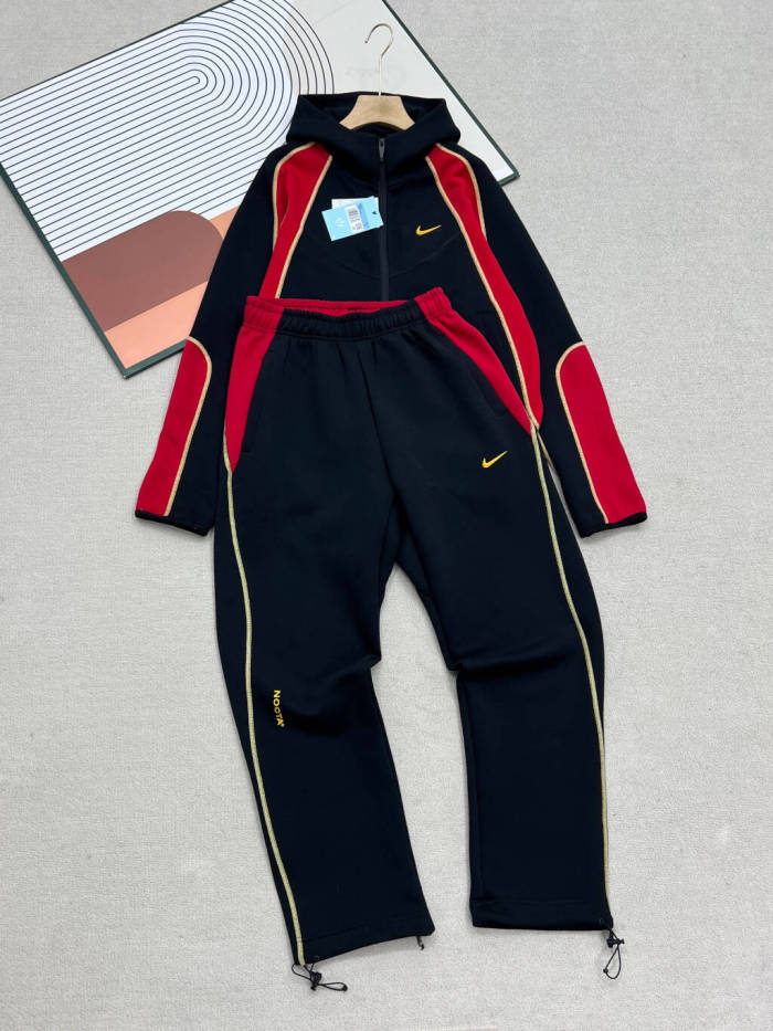 NOCTA Color Block Contrast Stitch Zip Hoodie & Pants Set 3 colors 29482114