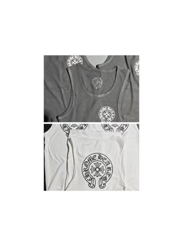 Sanskrit Horseshoe Cross Slim Sleeveless Tank Top Camisole 2 colors 29491315