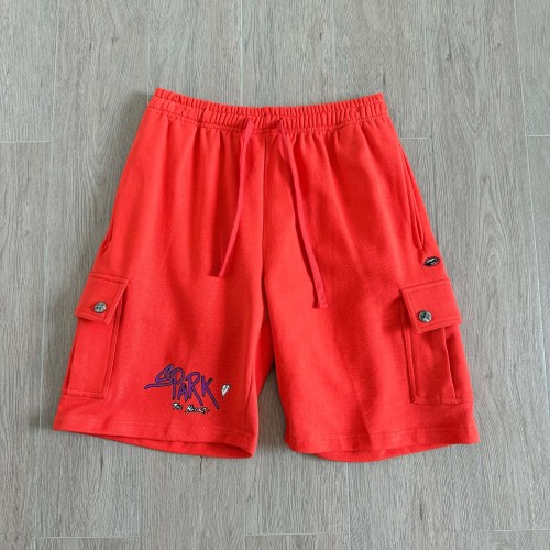 1:1 quality version Drawstring Cargo Pocket Spark Graffiti Letter Heart Print Shorts 2 colors 29495179