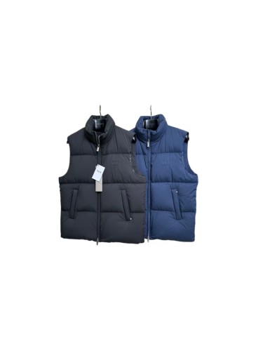 1:1 quality version CD Embroidered Logo Stand Collar Casual Down Vest 2 colors 29495372