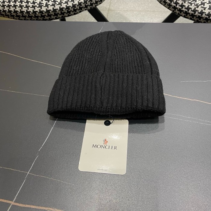 1:1 quality version Badge Patch Ribbed Cuffed Unisex Knit Beanie 4 colors 29498992