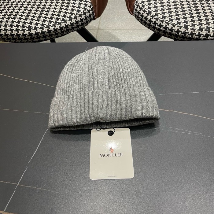 1:1 quality version Badge Patch Ribbed Cuffed Unisex Knit Beanie 4 colors 29498992