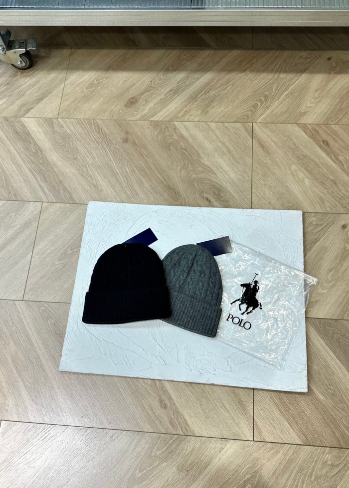 Classic Small Logo Embroidery Cable Knit Beanie 8 colors 29498188