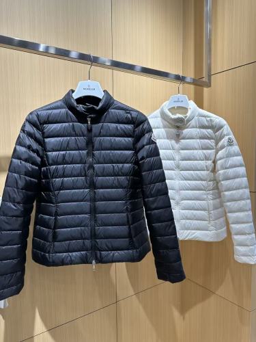 1:1 quality version Stand Collar Badge Logo Zipper Channel Quilted Slim Fit Down Jacket 2 colors 29498026