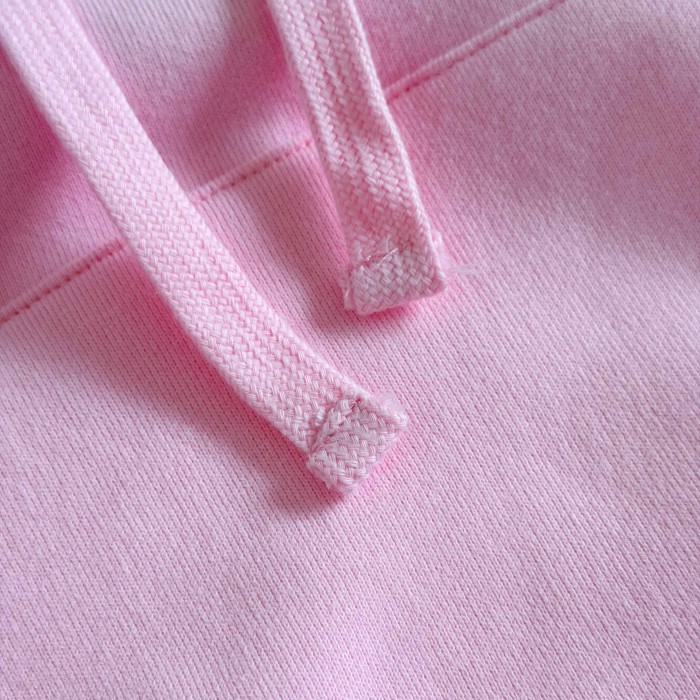 1:1 quality version Pink Horseshoe Logo CH Letter Scroll Heart Print Drawstring Hoodie 29501876
