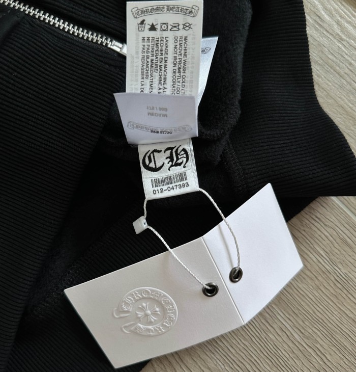 1:1 quality version Purple Glitter Horseshoe Logo Sleeve Floral Cross Drawstring Full Zip Hoodie 29501943