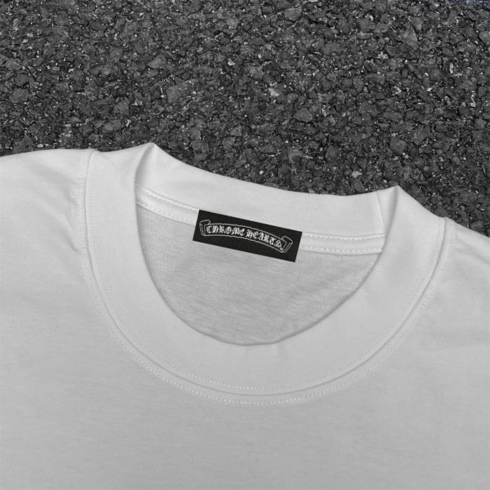 FOTI Chest Logo Back Grid Cartoon Skull Print Collage Crew Neck Tee 2 colors 29502244