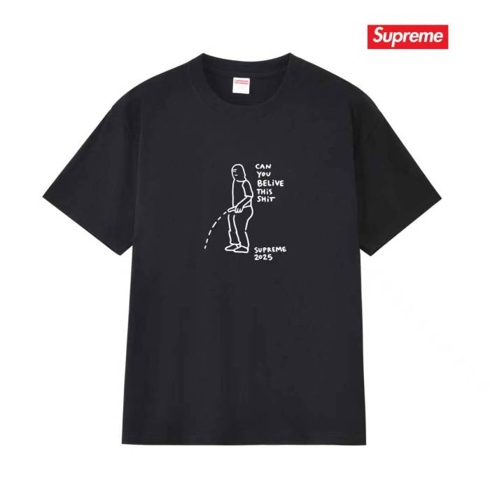 Doodle Stick Figure Urinating Text Print Unisex BasicTee 5 colors 29511017