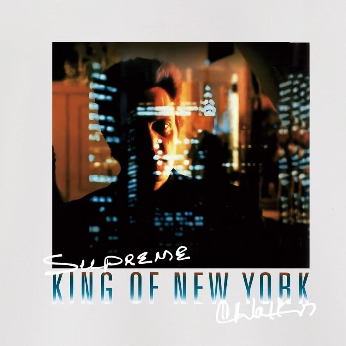 King Of New York Movie Poster Print Fox Fleece Oversized Hoodie 3 colors 29510994