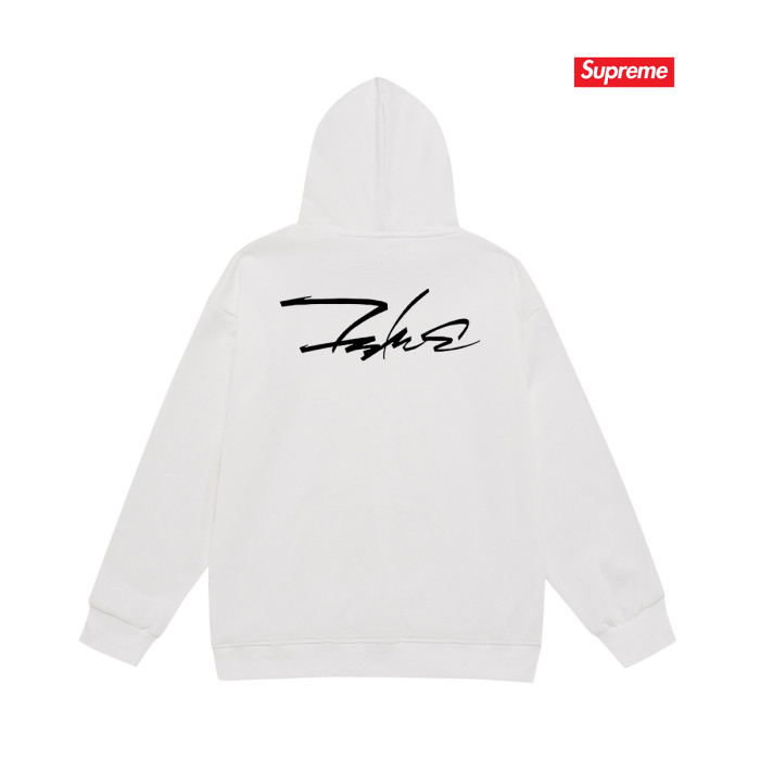 Futura Collab Black Abstract Graffiti Signature Logo Fox Fleece Oversized Hoodie 3 colors 29510976