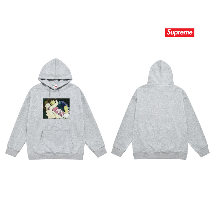 Maeda Toshio Collab Anime Character Carry Scene Print Fox Fleece Hoodie 3 colors 29510979