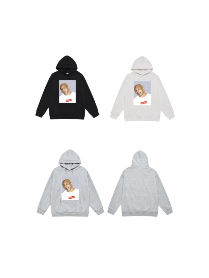 Mike Tyson Boxing Portrait Print Fox Fleece Oversized Hoodie 3 colors 29510964