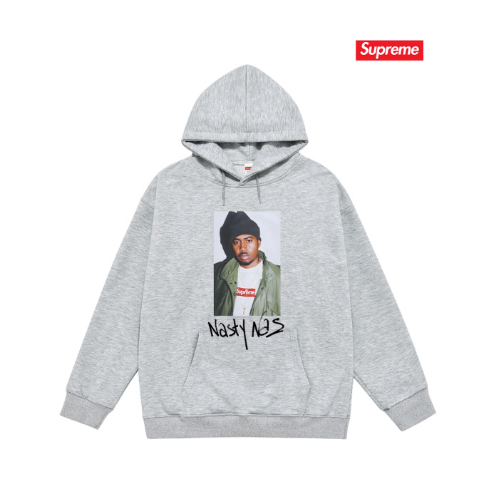 Nas Collab White Nasty Nas Portrait Graffiti Letter Fox Fleece Oversized Hoodie 3 colors 29510992