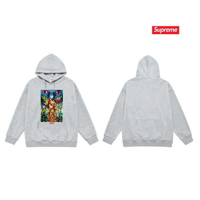 Life Art Print Eyes Figure Decreasing Graphic Oversized Hoodie 3 colors 29510958