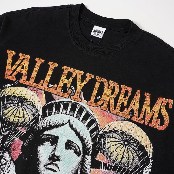 Wash Statue Liberty Paratrooper 1990 Warzone Long Sleeve T-shirt 2 colors 29524983