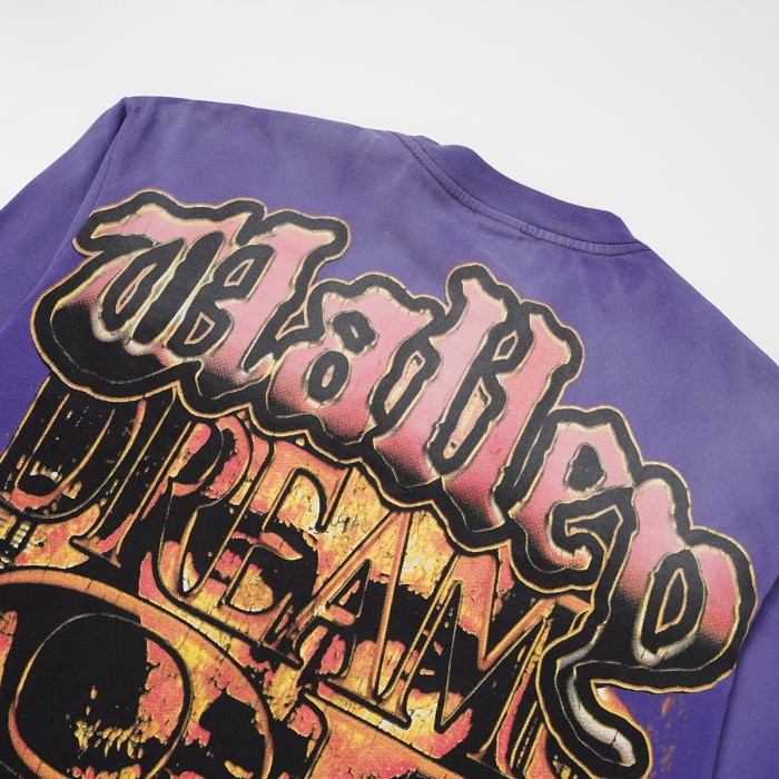 Wash Gothic Letter Liberty NYC Big Face Back Gothic Letter Long Sleeve T-shirt 2 colors 29524933