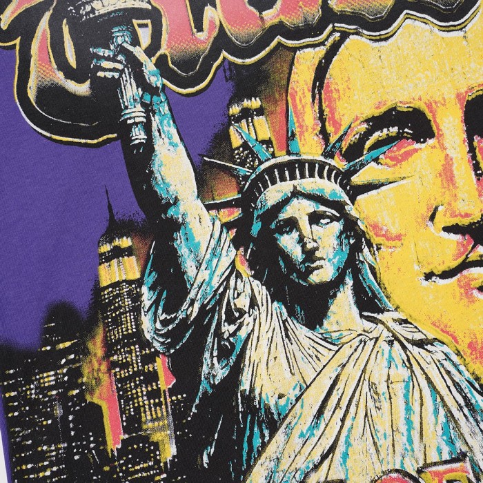 Wash Gothic Letter Liberty NYC Big Face Back Gothic Letter Long Sleeve T-shirt 2 colors 29524933