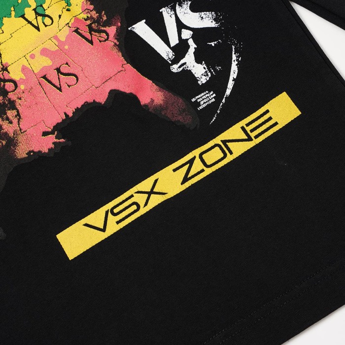 Acid Wash VSX Forecast Map Print Long Sleeve T-shirt 29524938