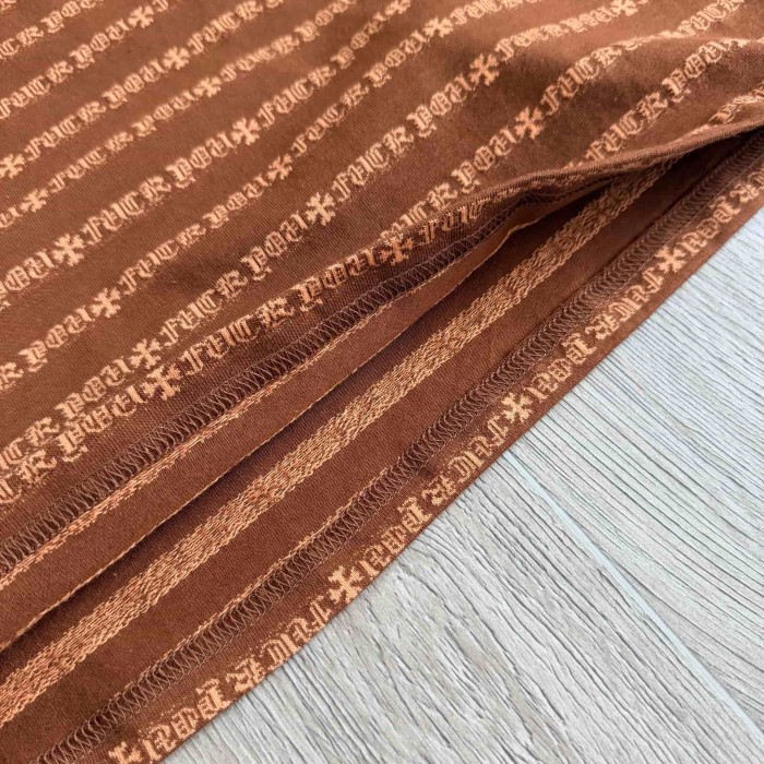 1:1 quality version Brown All Over CH Letter Cross Jacquard Stripe Sleeveless Tank Top for girls 29527345
