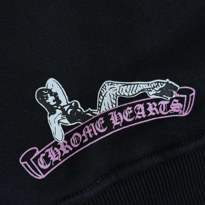 1:1 quality version Deadly Doll X Dancer Gradient Gothic Full Sleeve Tattoo Zip Drawstring Hoodie 29530810