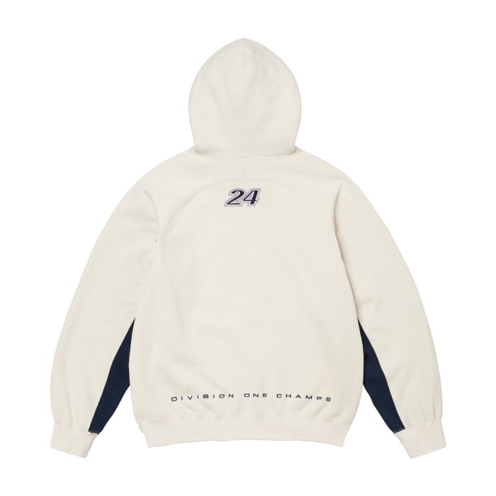 Side Panel Chest Racing Font Embroidery Back 24 Slogan Fleece Lined Hoodie 3 colors 29533396