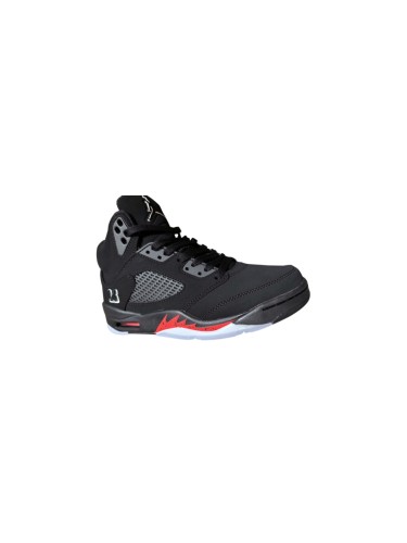 [plus-size shoes]1:1 quality version @j5 Retro OG Halloween Black and Picante Red High Top Basketball Shoes 29535264