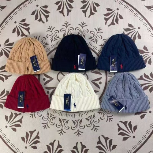 Cable Knit Pony Embroidered Cuffed Beanie 11 colors 29532926
