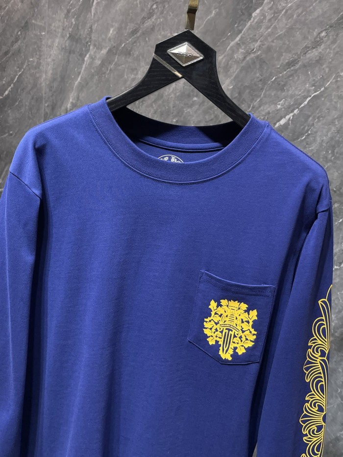Yellow Horseshoe Sword Kirin Arm Long Sleeve Tee 29533465