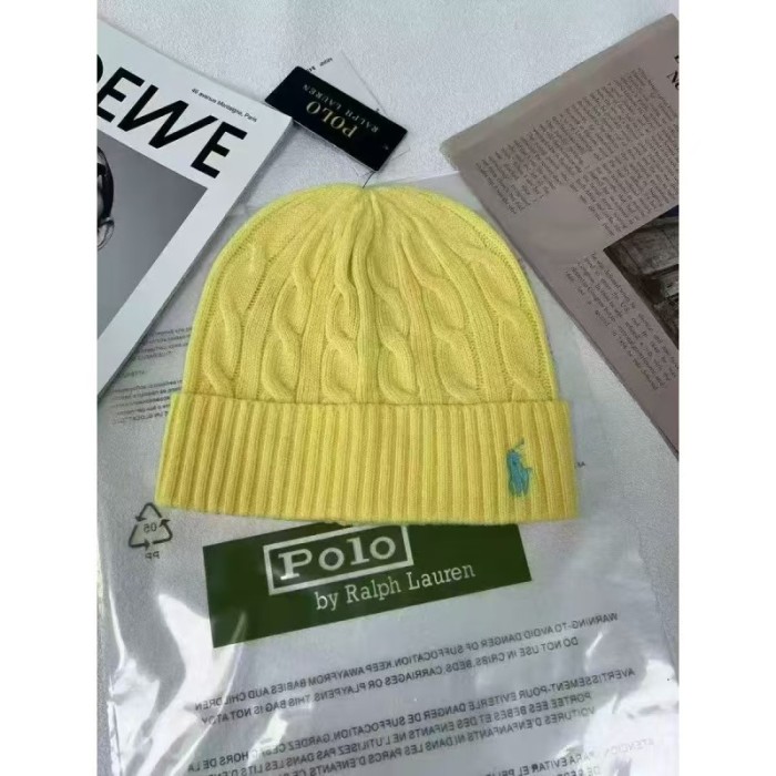 Cable Knit Pony Embroidered Cuffed Beanie 11 colors 29532926