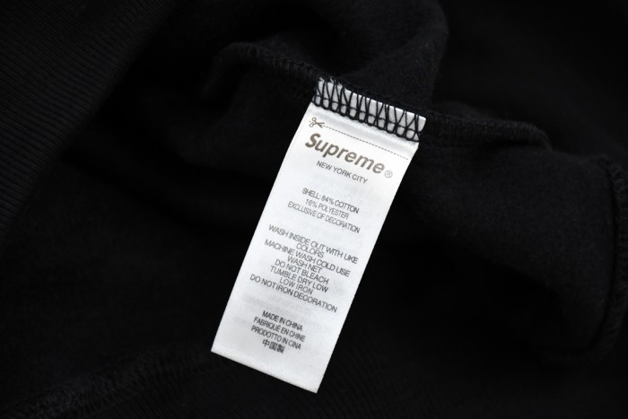 Curved Hood Brim Large Letter Print Fleece Hoodie 3 colors 29533404