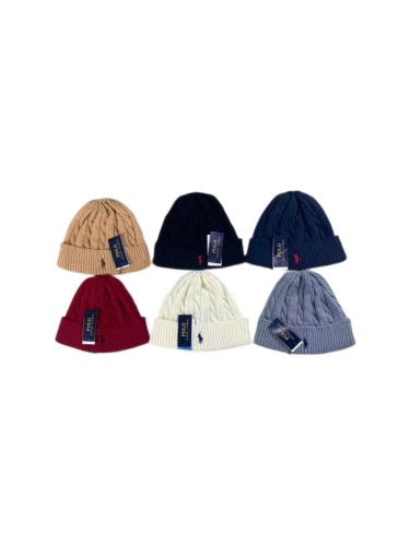 Cable Knit Pony Embroidered Cuffed Beanie 11 colors 29532926