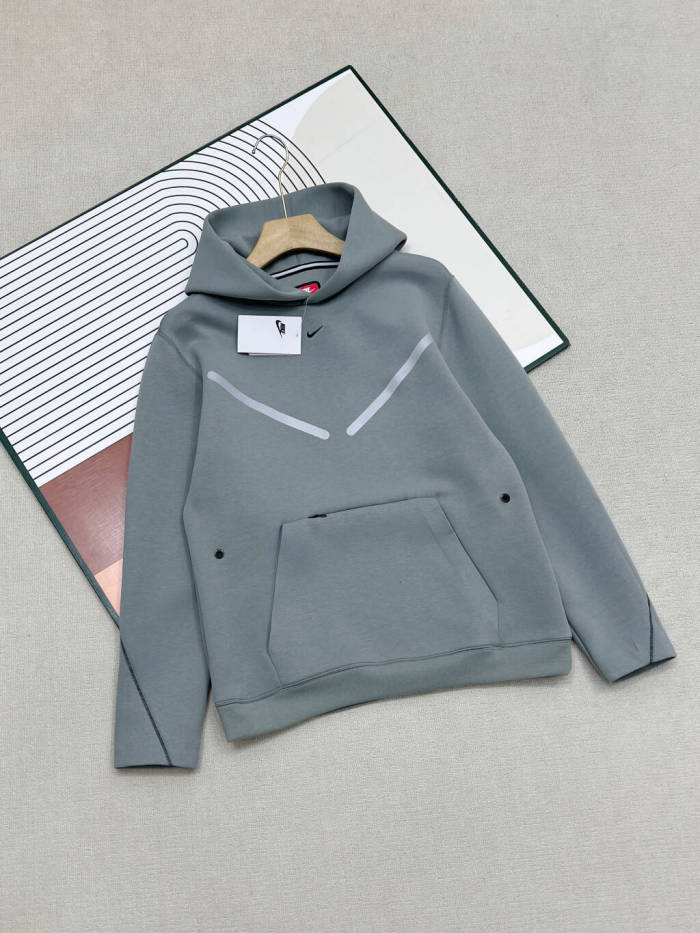 Sport Casual Small Embroidered Logo Knit Tracksuit Hoodie & Pants Set 5 colors 29543156